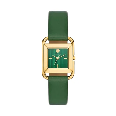 Women's The Miller Square Three-hand, Gold-tone Stainless Steel Watch