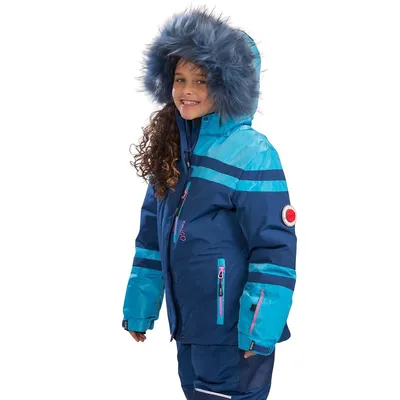 Lara's Snowsuit Luxury Kids Winter Ski For Girls Ages 2-16 - Ösno Jacket & Snowpants Set Lightweight, Warm, Stylish Waterproof Snow Suits