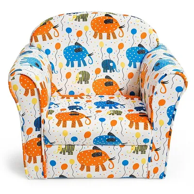 Kids Elephant Sofa Children Armrest Couch Toddler Furniture