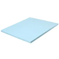 4"gel-infused Memory Foam Mattress Topper Ventilated Bed Pad