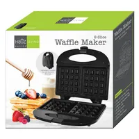 2 Slice Waffle Maker With Non-stick Plates, Lightweight And Compact