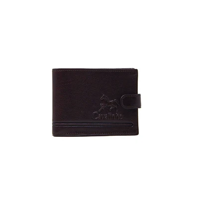 Leather Trifold Wallet Rfid Secure