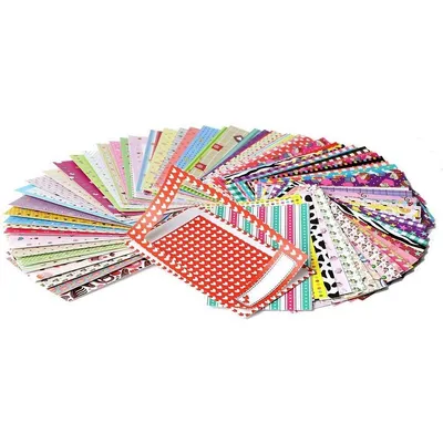 Colorful Fun & Decorative Stickers For 2x3" Photo Paper Projects, Pack of 100