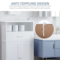 Bathroom Storage Cabinet With Adjustable Shelf