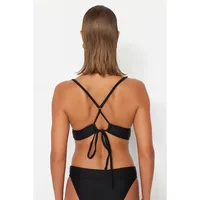 Women Triangle Knitted Bikini Top