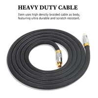 Optical Audio Cable, Digital Toslink S/pdif Cable To Fiber Optic Cord