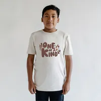 Bamboo/cotton 'one Of A Kind' Slim-fit T-shirt | Ash