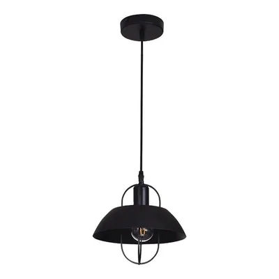 Pendant Light, 9.05 '' Width, From The Clifton Collection, Black