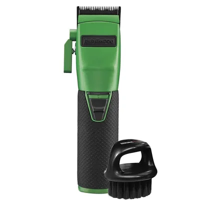 Fx870gi Boost+ Influencer Collection Cordless Clipper - Green + Babylisspro Barberology Fade Soft Knuckle Neck Brush