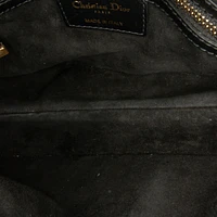 Pre-loved Medium Braided Leather Saddle Bag
