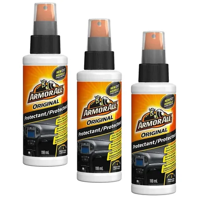 Set Of 3 Interior Car Protector, Protects From Uv Rays, 118ml
