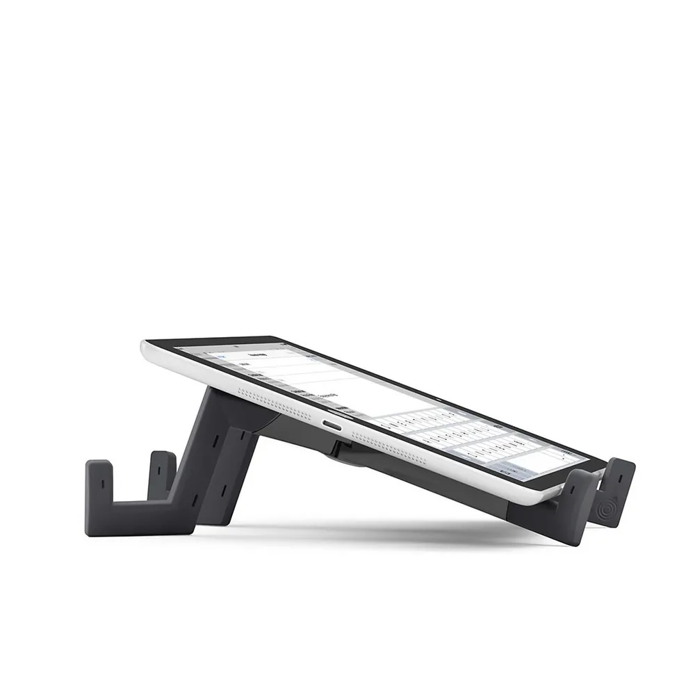 Universal Foldable Ergonomic Tablet Stand - Compatible With Android And Apple Devices