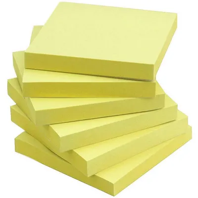 300 Pieces Sticky Notes 3x3 Inches,bright Yellow Self-stick Pads 100sheets/pad