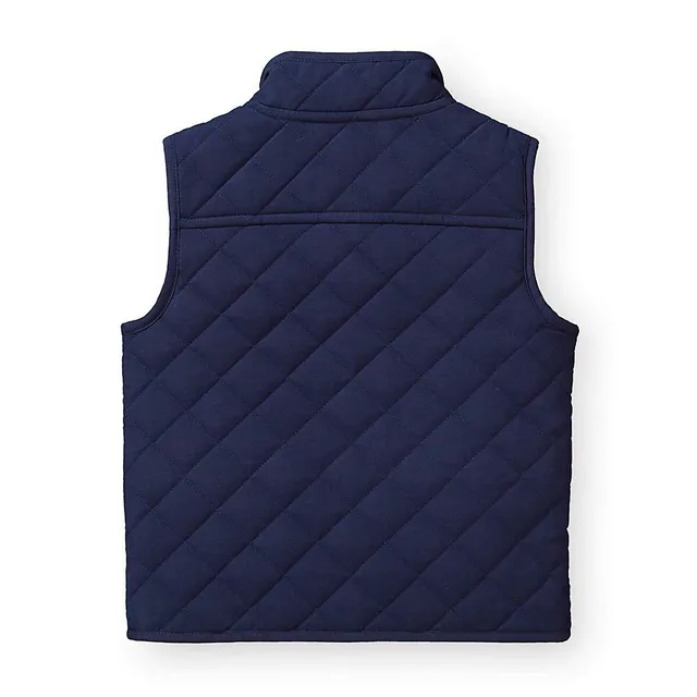 Cropped Quilted Vest for Girls