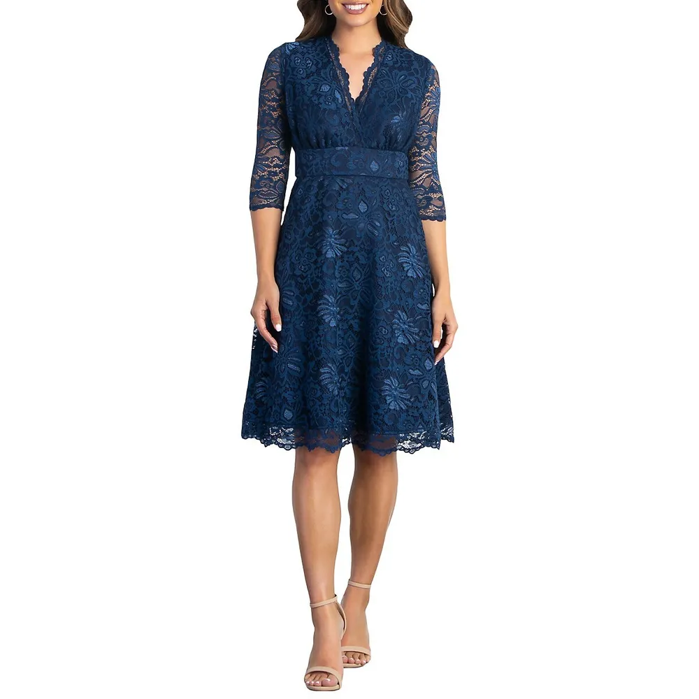 Mademoiselle Lace Cocktail Dress