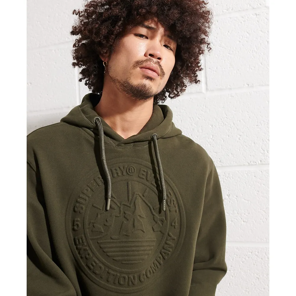 SuperDry Expedition Embossed Hoodie | Southcentre Mall