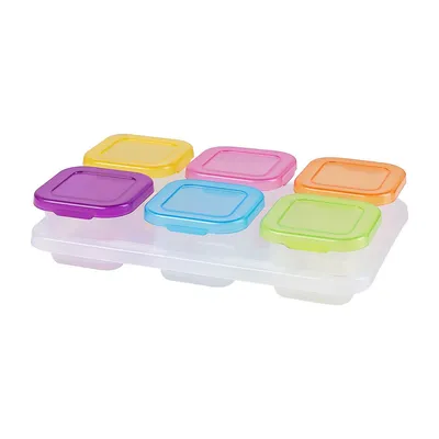 2 Oz Baby Food Storage Freezer Container With Tray