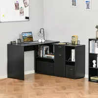 Convertable L-shape Computer Desk
