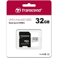 Units Transcend 32gb Microsd Class 10 Micro Sdhc Memory Card With Sd Adapter