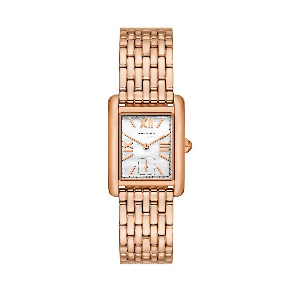 Women's The Eleanor Three-hand, Rose Gold-tone Stainless Steel Watch