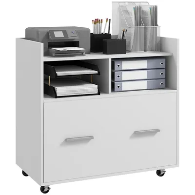 File Cabinet With Wheels Drawer For Letter A4 Legal Size