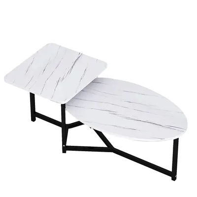 Viscologic Luxem A Contemporary Fashion Statement Coffee Table (white)