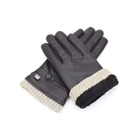 Button Touchscreen Winter Gloves
