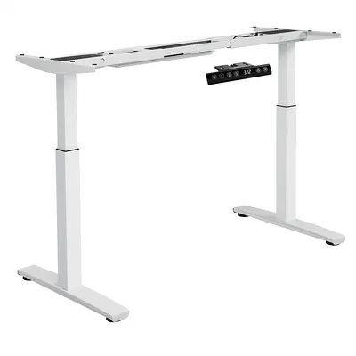 Electric Stand Up Desk Frame Dual Motor Height Adjustable Stand