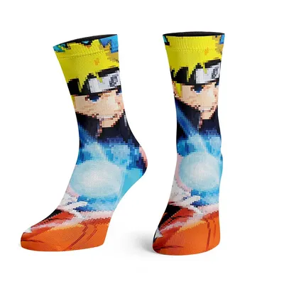Naruto Rasengan Ball Of Light Crew Socks