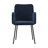 Desta Dining Armchair - Navy Velvet