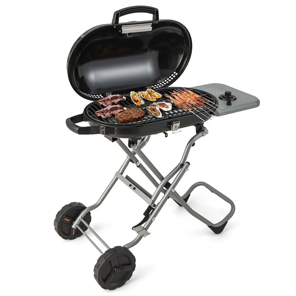 Total Chef TCG08 4-in-1 Grill, Black