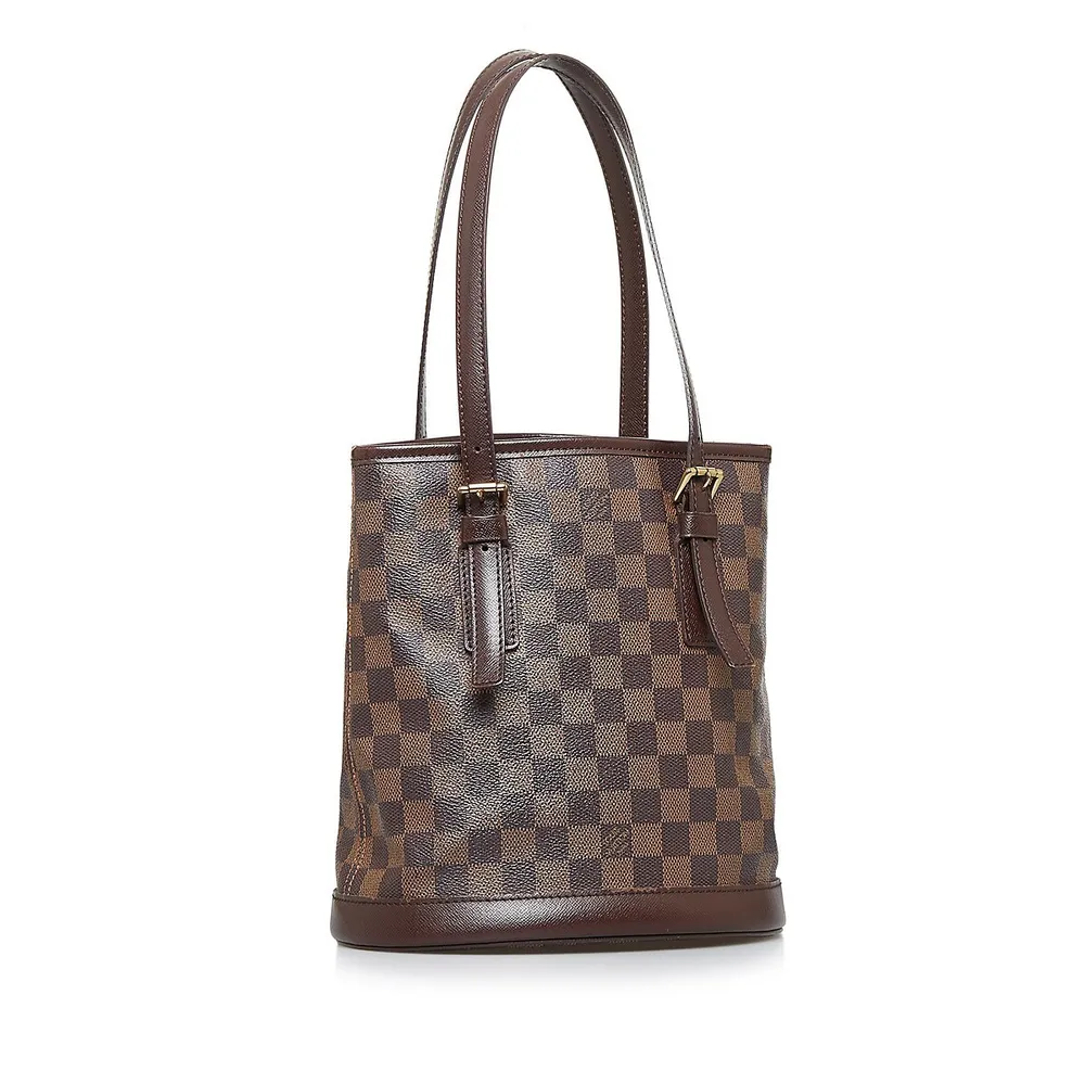 Louis Vuitton Monogram Marais Bucket GM Shopper Tote Bag