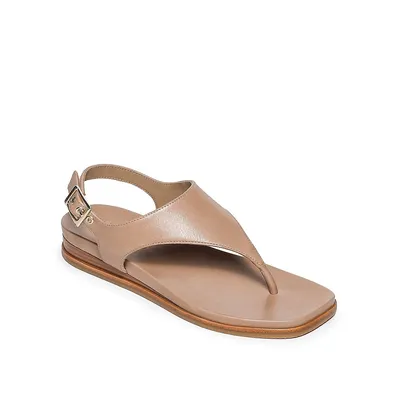 Concord Leather Wedge Sandal