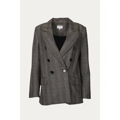 Prince Of Wales Double-breasted Blazer