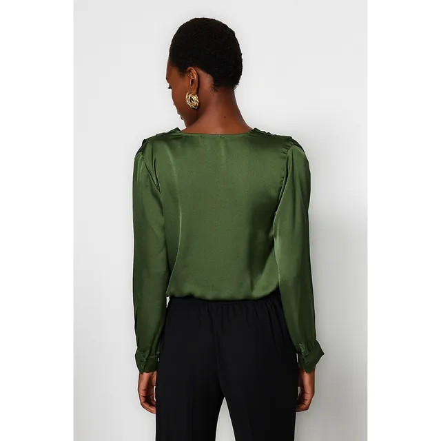 Green Bodysuits Styles, Prices - Trendyol