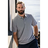 Forge Eco Double Stripe Recycled Polo
