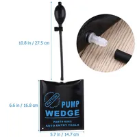 2Pcs Car Air Wedge Pump Up Bag for Car Door Window Frame Fitting Installation and Auto Repair