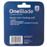 3x Oneblade Replacement Blade For Onebade, Oneblade Pro Handles 2 Pack