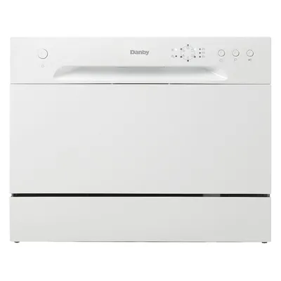 Ddw621wdb 6 Place Setting Countertop Dishwasher In White