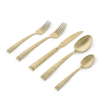 Empire 20 Piece Stainless Steel Flatware, Service For 4