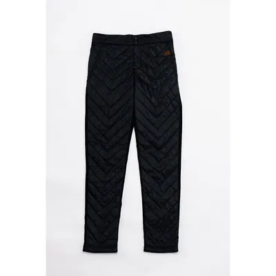 Quilted Chevron Pants