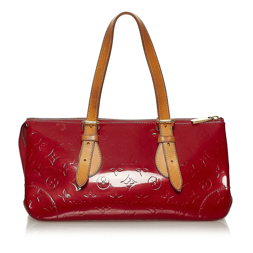 Louis Vuitton Amarante Monogram Vernis Sherwood GM Bag - Yoogi's