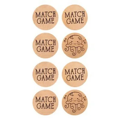 Wooden Match Game