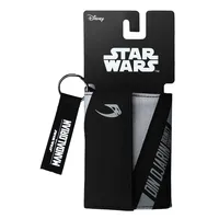 Star Wars The Mandalorian Trifold Wallet With Keychain