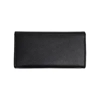 Leather Clutch Rfid Wallet