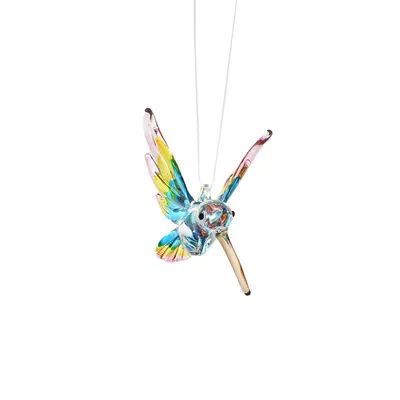 Hanging Small Hummingbird Ornament (pack Of 4