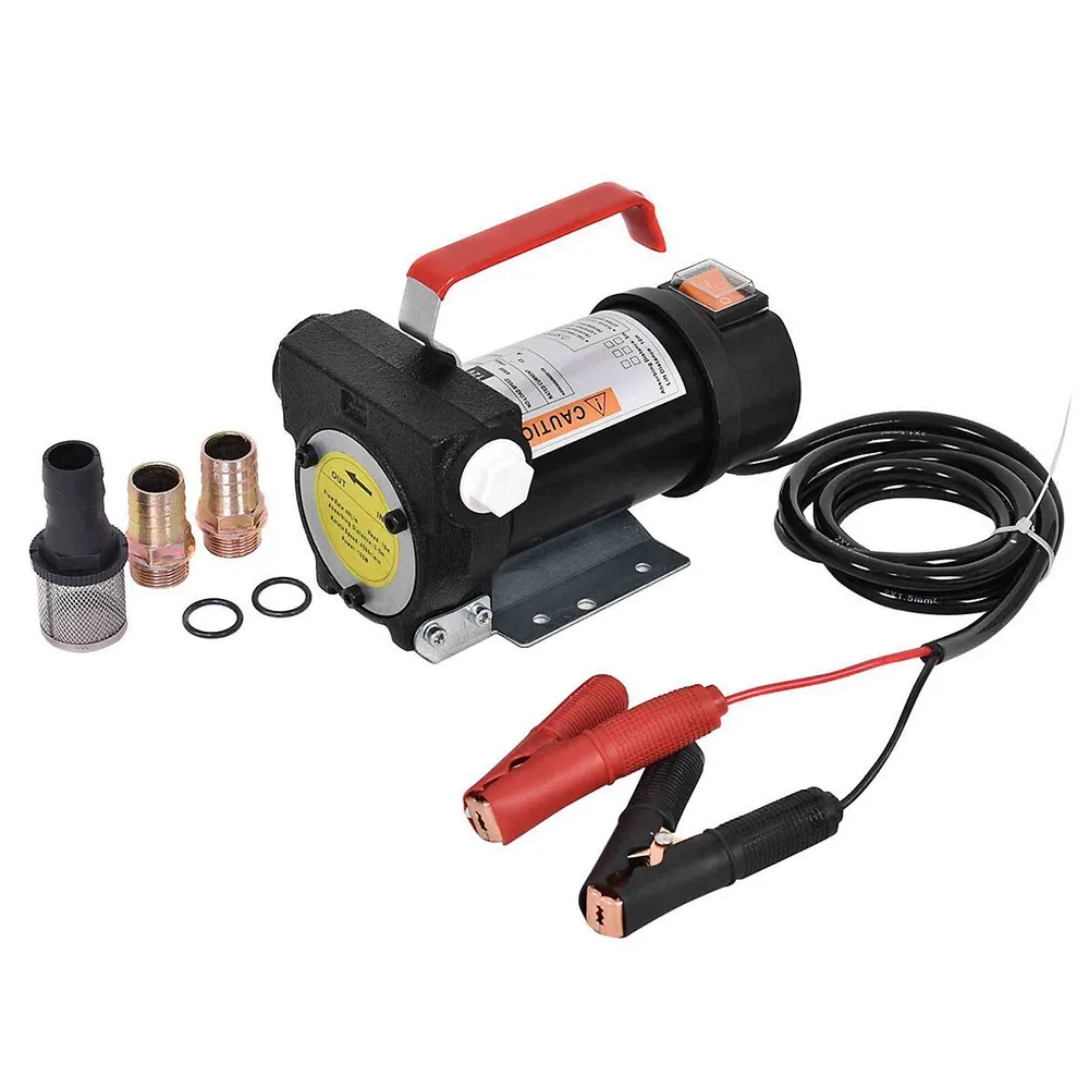 Portable Electric Fuel Oil Transfer Pump DC 12V/24V with Manual or