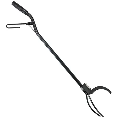 Spring-loaded Firewood Log Grabber Claw - 36-inch