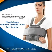 Arm Sling Shoulder Brace - Best Fully Adjustable Rotator Cuff and Elbow Support For Men/women