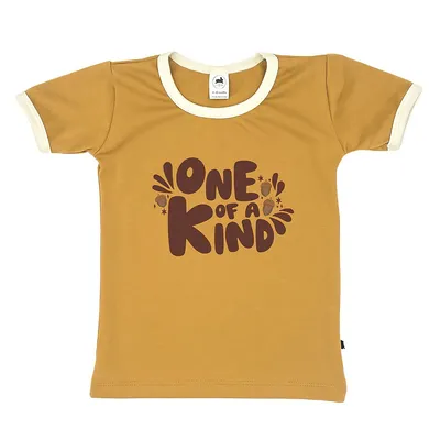 Bamboo/cotton 'one Of A Kind' Ringer Slim-fit T-shirt | Sunflower